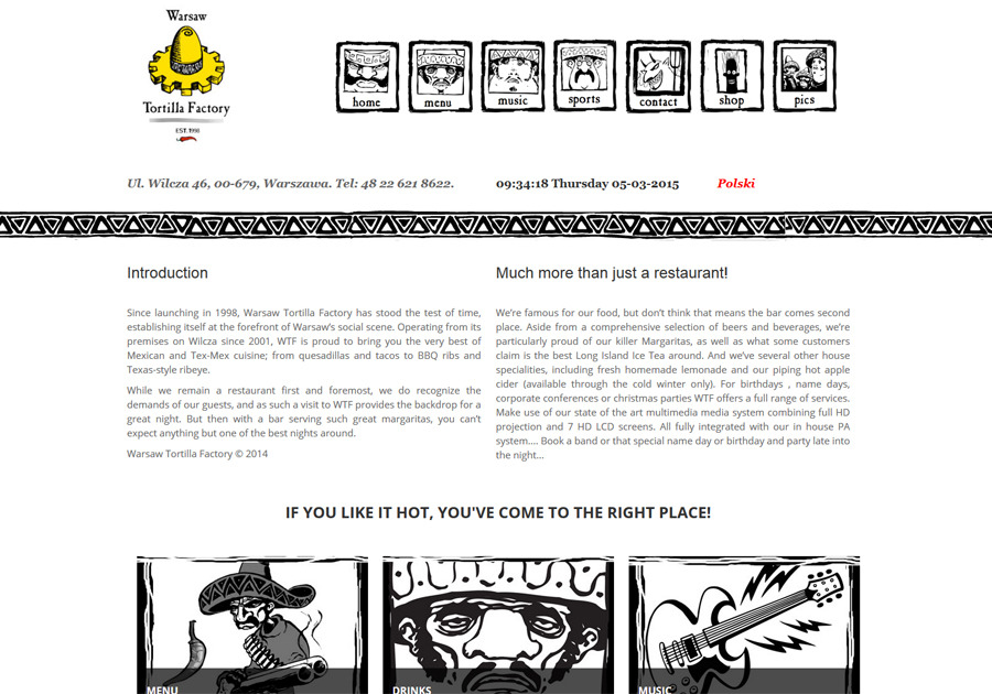 A great web design by Pixelghetto, Warsaw Poland, Poland: 