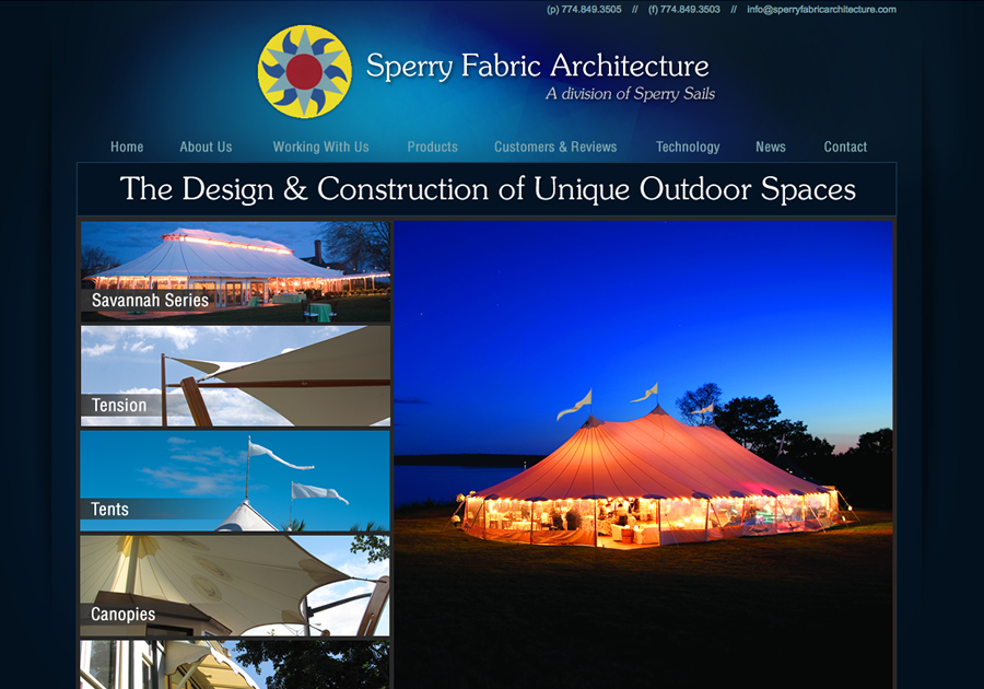 A great web design by CHRIS MUZILLA DESIGN LLC, Boston, MA: 