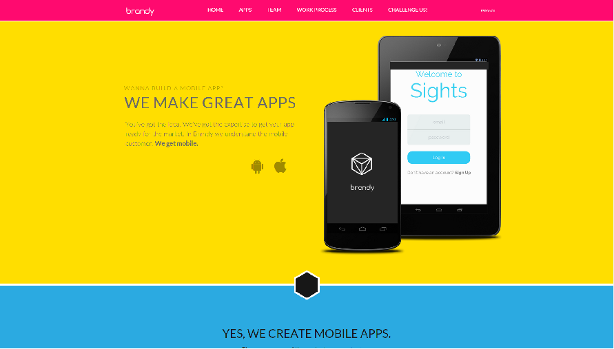 A great web design by Brandy Apps, Ciudad de Buenos Aires, Argentina: 