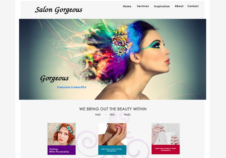 A great web design by BizMedia , Destin, FL: 