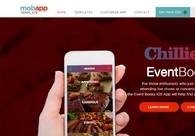A great web design by Mobile App Template, California, CA: 