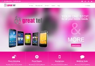 A great web design by Solutize IT Solutions - Calgary Web Design, Calgary, Canada: Mobile Website, Marketing Website
, Telecommunication
, Static HTML
