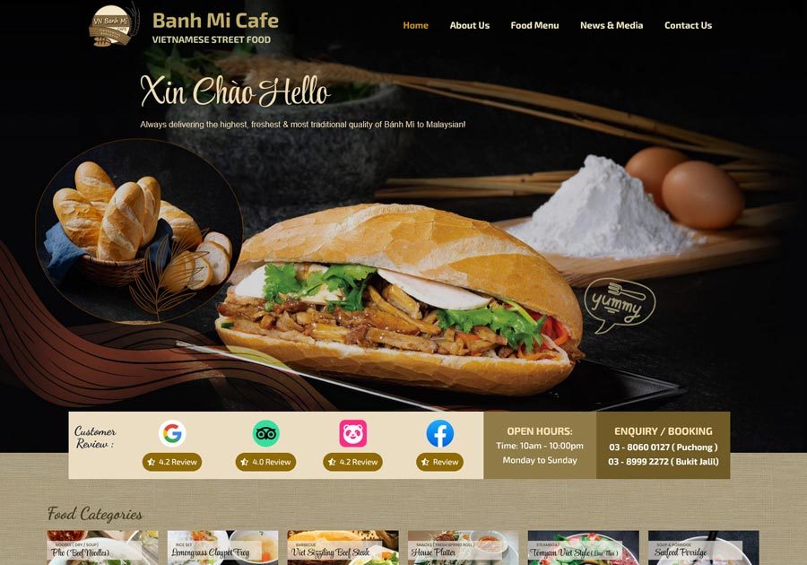 A great web design by Artcromedia Design, Selangor, Malaysia: Responsive Website, Marketing Website
, Food & Beverage
, Wordpress
