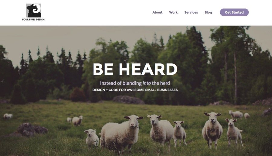 A great web design by Four Ewes Design, Niagara Falls, Canada: 