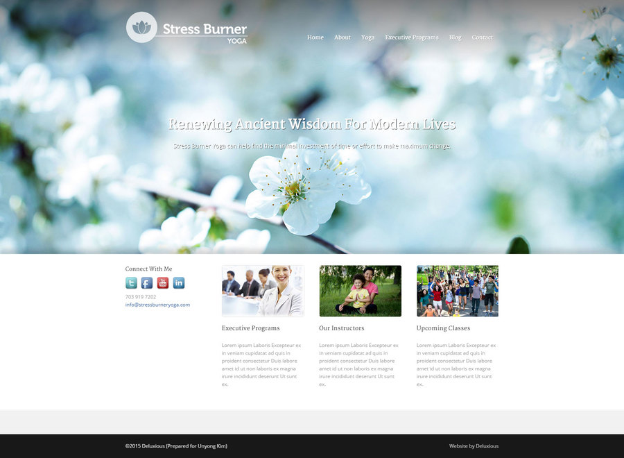 A great web design by Deluxious, Edmonton, Canada: 