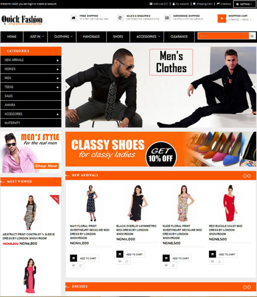 A great web design by Regal Gold Technologies, Lagos, Nigeria: Responsive Website, E-Commerce
, Fashion
, Wordpress
