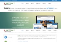 A great web design by Infosolz Consultancy and Services Pvt. Ltd. , New York, NY: 