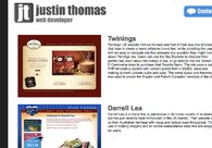 A great web design by Justin Thomas, Philadelphia, PA: 