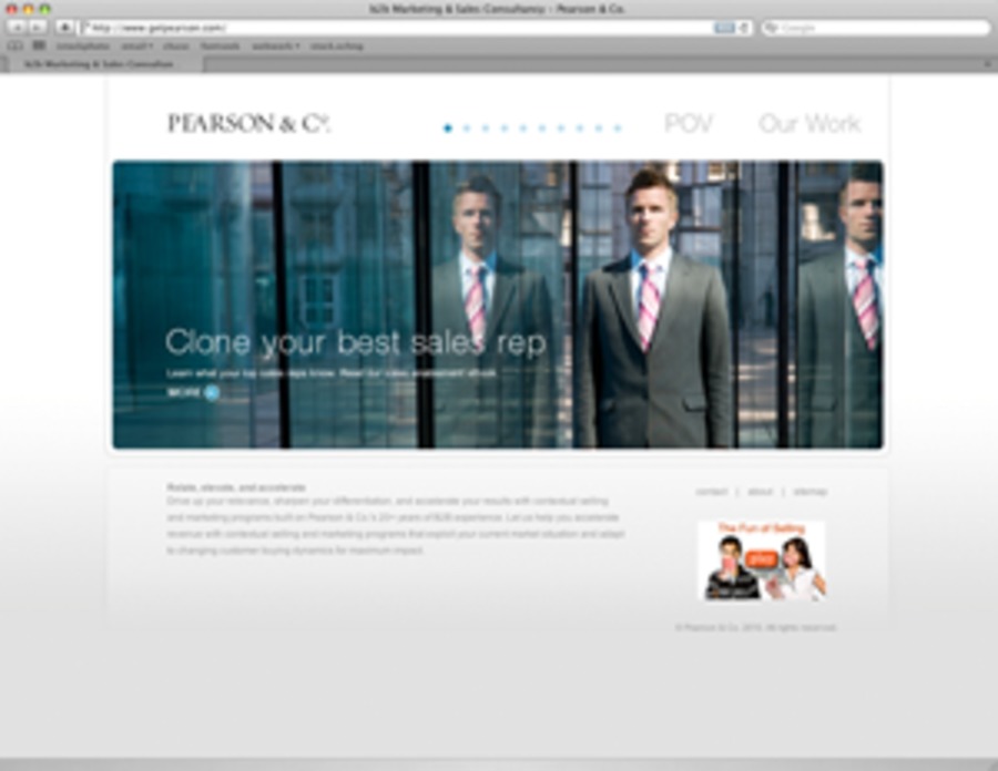 A great web design by rodenbush design, Los Angeles, CA: 