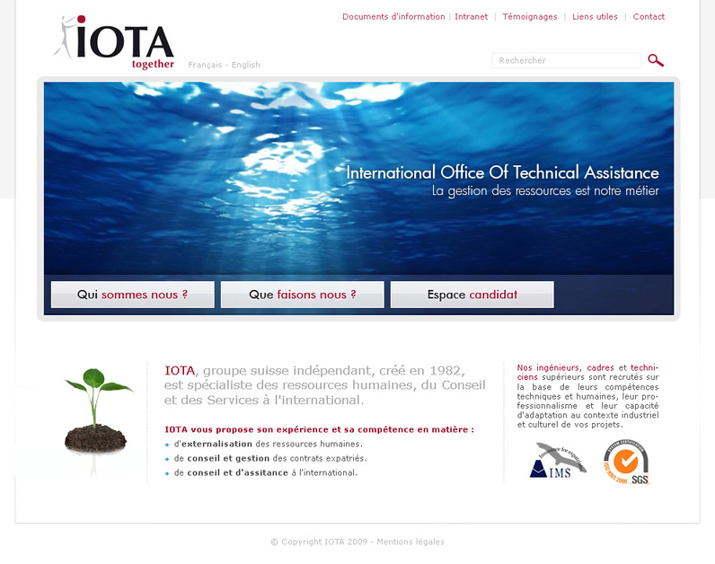 A great web design by Web Designer Freelance, Bordeaux, France: 