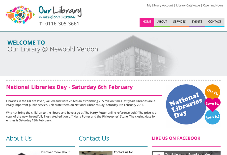 A great web design by it'seeze Leicester, Leicester, United Kingdom: 