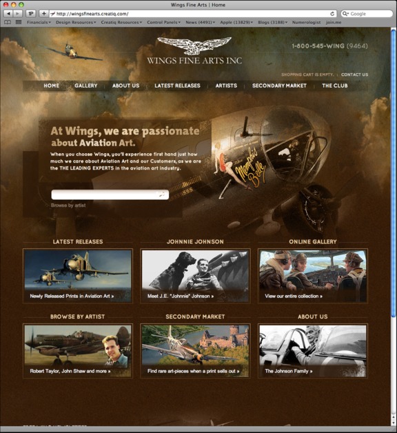 A great web design by Creatiq, Sydney, Australia: 