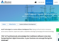 A great web design by Asahi Technologies, New York, NY: 
