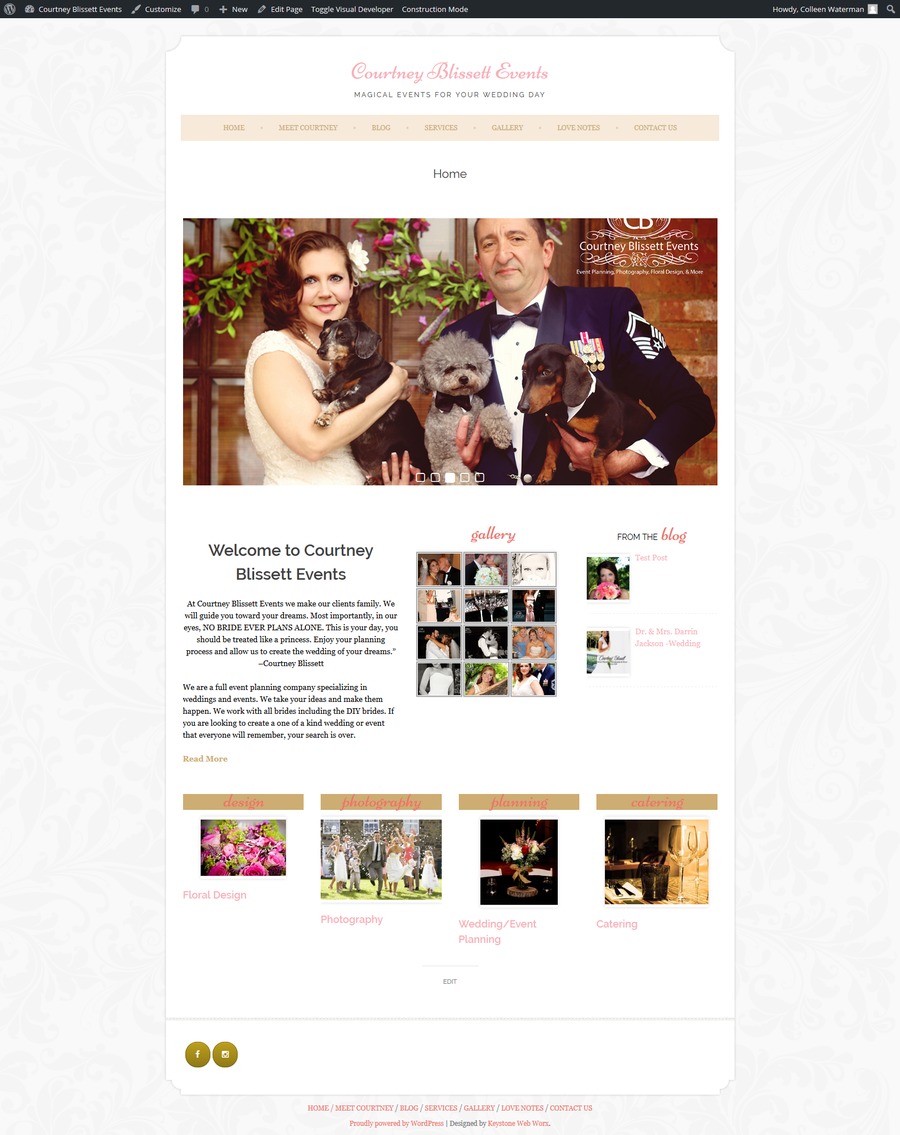 A great web design by Keystone Web Worx, East Stroudsburg, PA: 