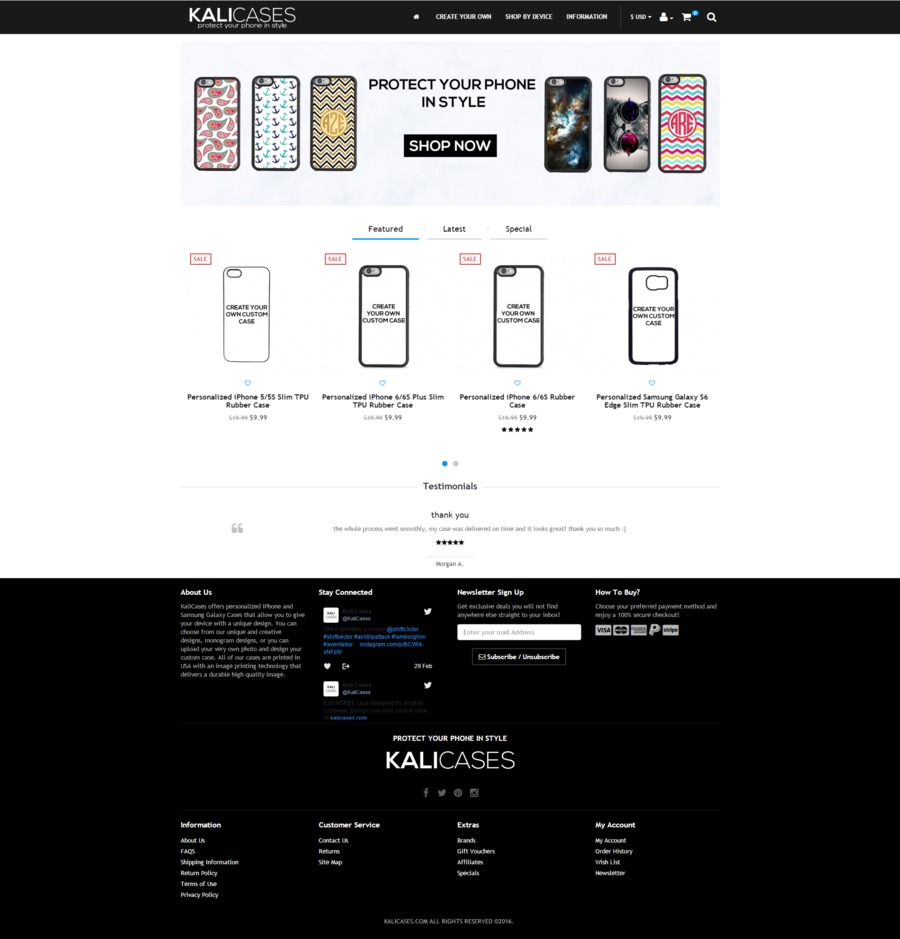 A great web design by KaliStudios, Laguna Niguel, CA: 