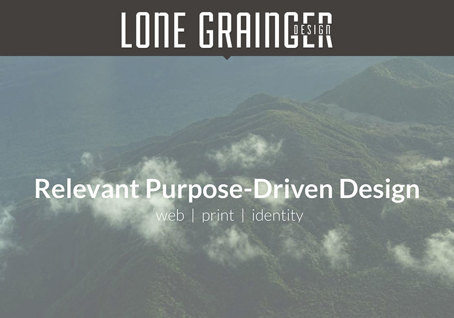 A great web design by Lone Grainger Design, Kula, HI: 