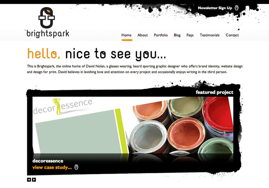 A great web design by Brightspark, London, United Kingdom: 