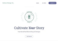 A great web design by Heirlūm Design Co., Chattanooga, TN: 