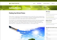 A great web design by Living Simplicity LLC, Milwaukee, WI: 