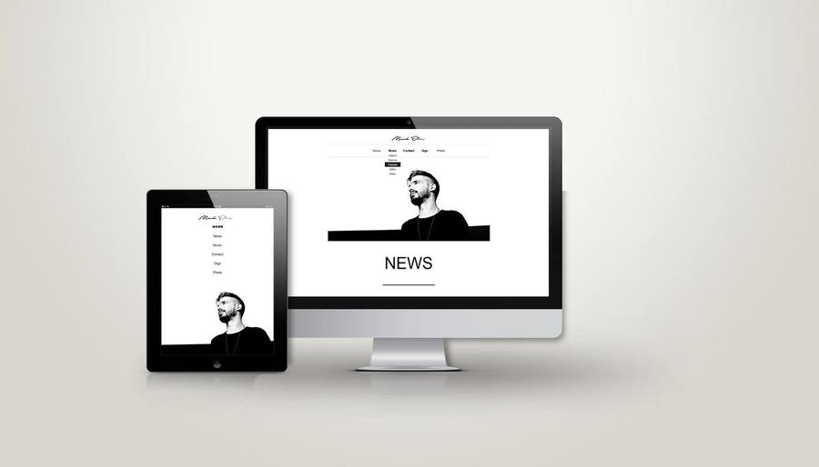 A great web design by Tehvibes Designs, Athens, Greece: Responsive Website, Portfolio
, Entertainment
, Static HTML
