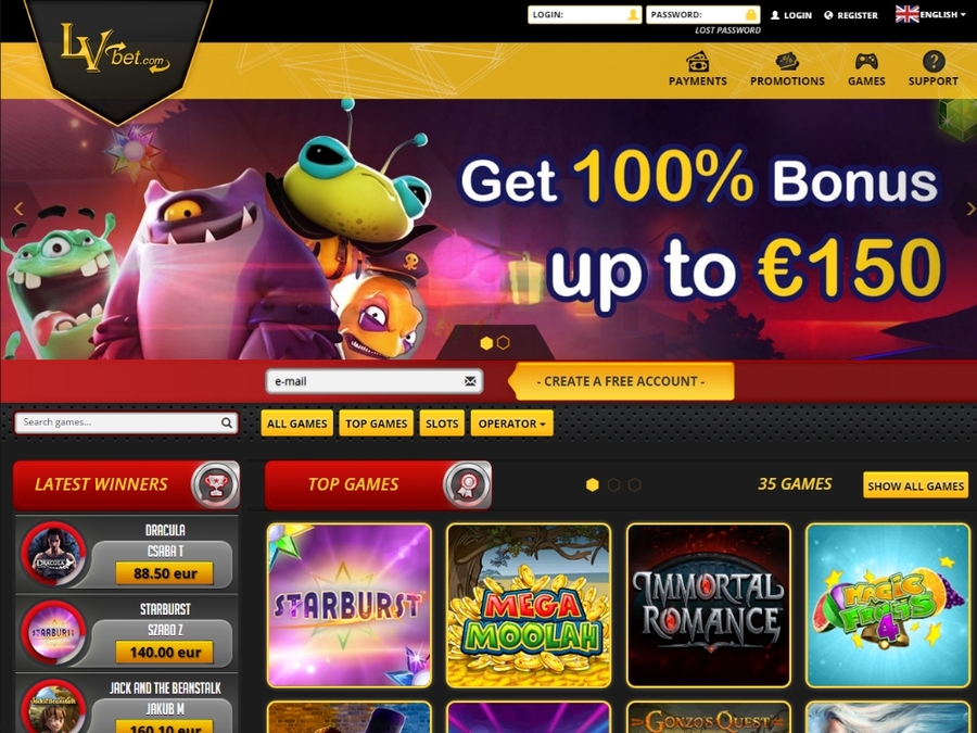 A great web design by Lvbet, Malta, Portugal: 