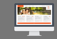 A great web design by AHF, Los Angeles, CA: 
