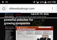 A great web design by Elite Web Design, Atlanta, GA: 