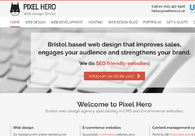 A great web design by Pixel Hero, Bristol, United Kingdom: 