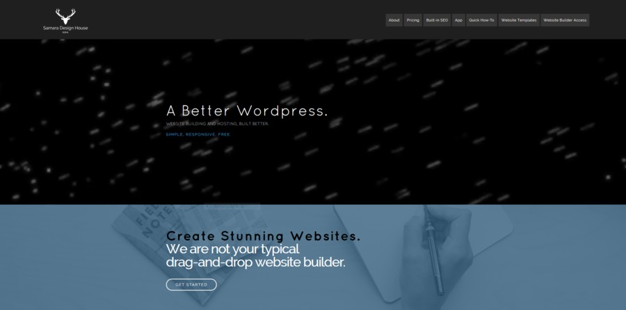 A great web design by Samara Design House, Seattle, WA: 