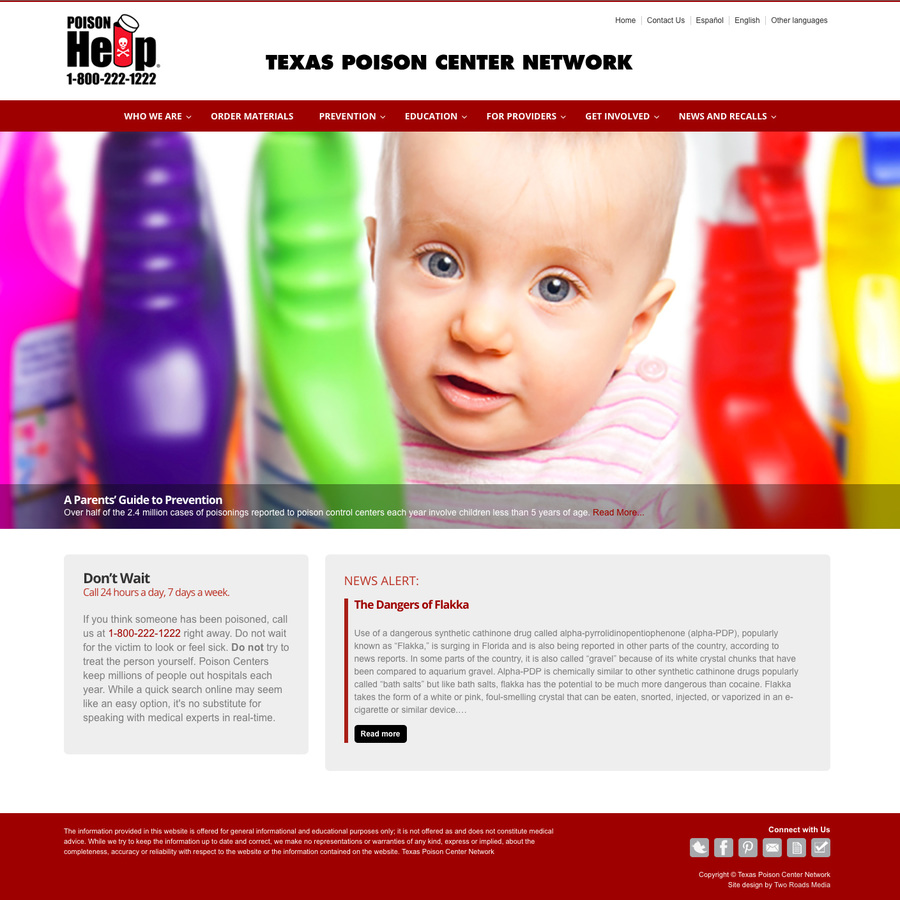 A great web design by Little Tank Interactive, Houston, TX: 