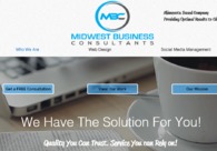 A great web design by Midwest Business Consultants, Minneapolis, MN: 