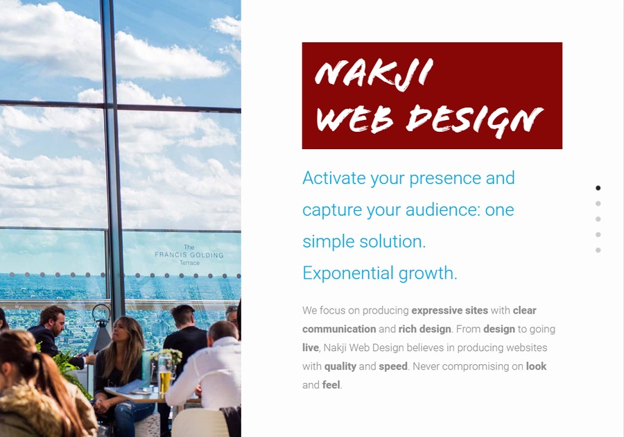 A great web design by Nakji Web Design, San Diego, CA: Responsive Website, Marketing Website
, Internet
, Wordpress
