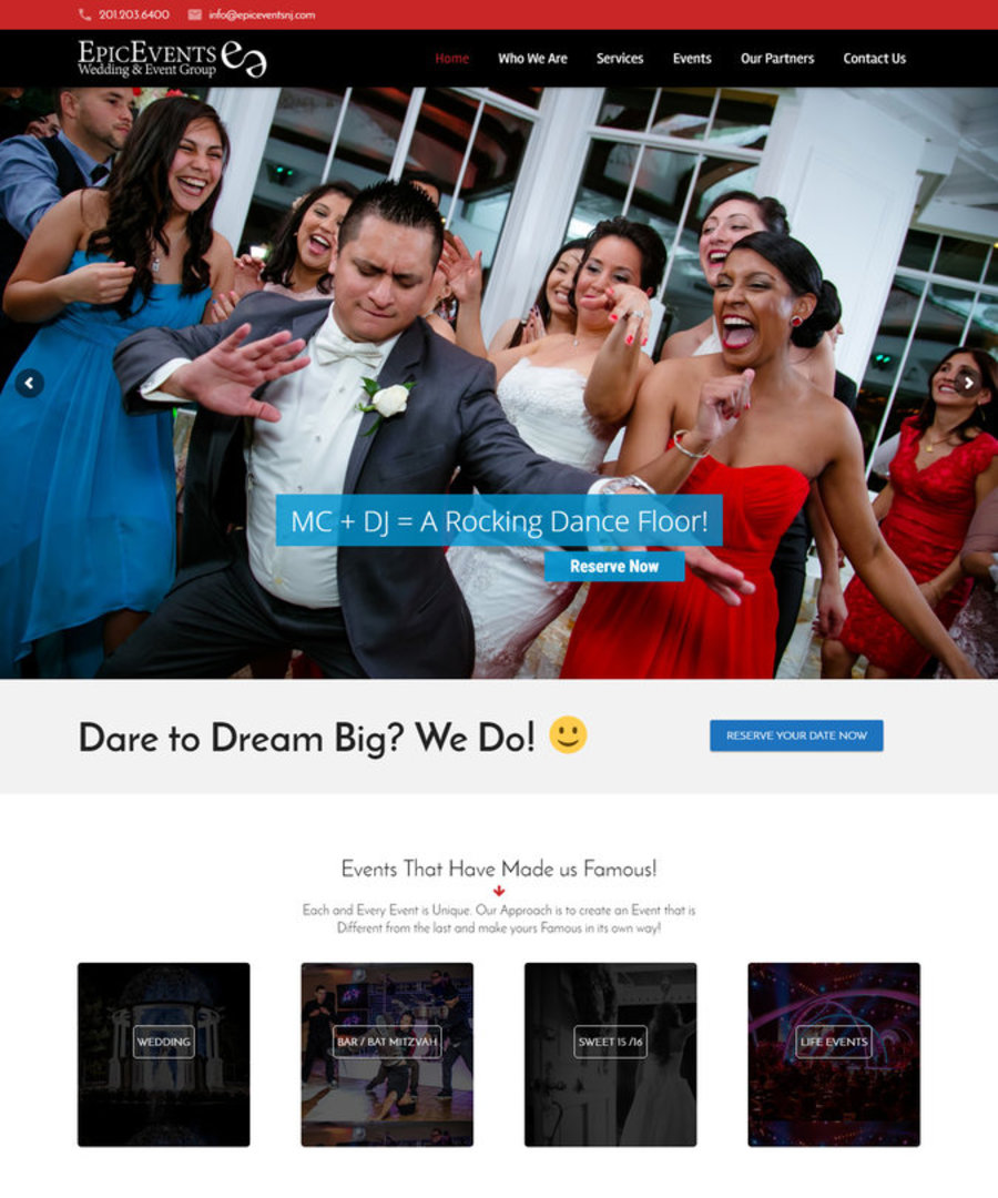 A great web design by DesignCloud24, Little Ferry, NJ: 