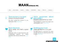A great web design by MAAN Softwares INC, Lewes, DE: 