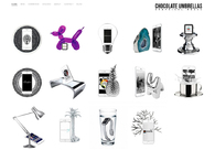 A great web design by Paula Mosica Chocolate Umbrellas Graphical House, Schöneweide, Germany: 
