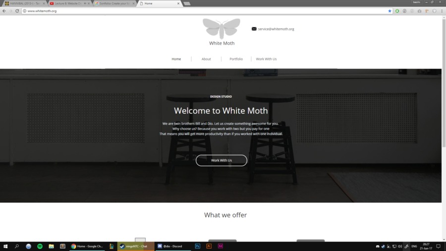 A great web design by White Moth, Athens, Greece: 
