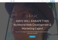 A great web design by Hayk Karapetyan, Vancouver, Canada: Responsive Website, Portfolio
, Wordpress
