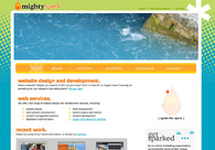 A great web design by Mightyspark Industries, Washington DC, DC: 