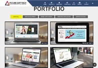 A great web design by Pccube Softtech, Ahmedabad, India: 