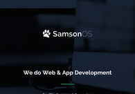 A great web design by SamsonOS, Kyiv, Ukraine: 
