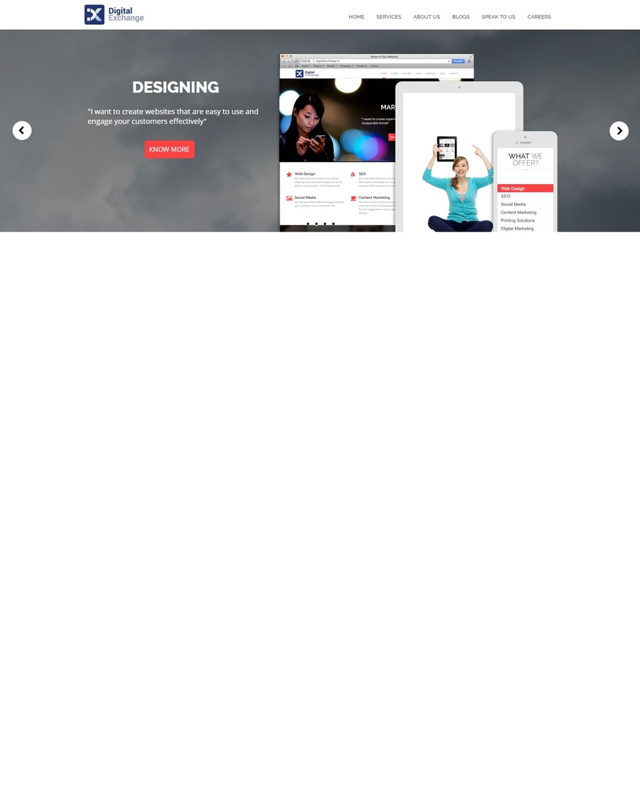 A great web design by Digital Exchange India, Bangalore, India: 