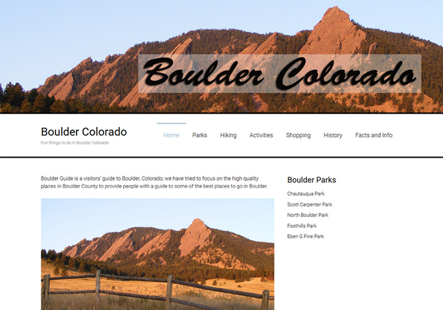 A great web design by Webiz, Denver, CO: 