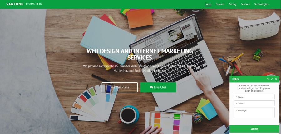 A great web design by Santonu.com, California City, CA: 