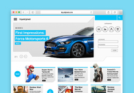 A great web design by Uncanny, Brooklyn, NY: 