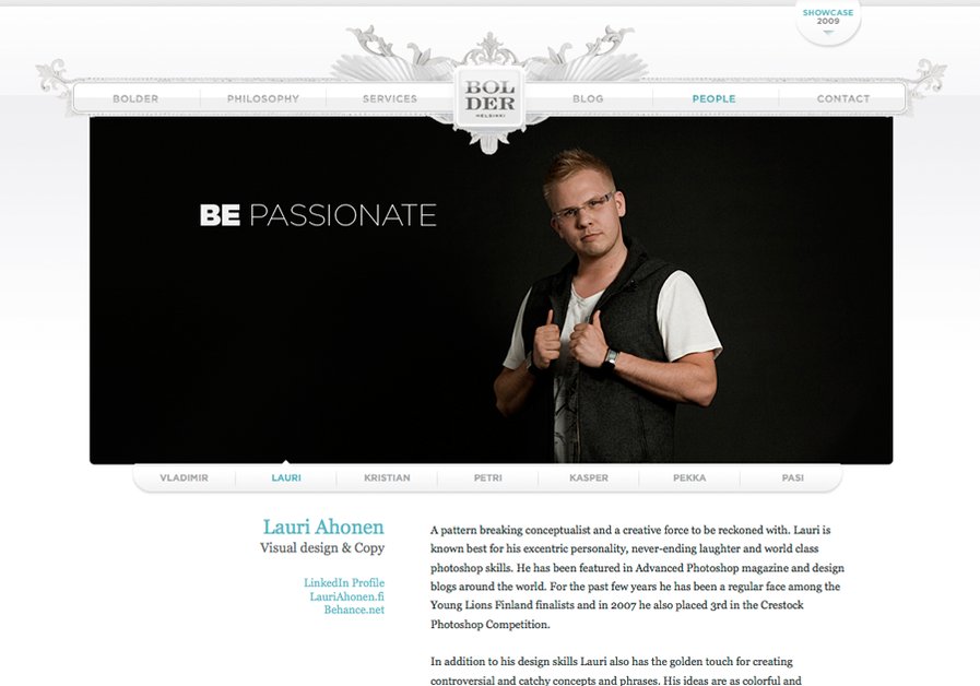 A great web design by Bolder Helsinki, Helsinki, Finland: 