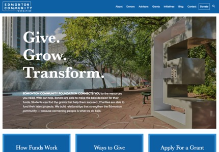 A great web design by Kick Point, Edmonton, Canada: Responsive Website, Marketing Website
, Non Profit
, Wordpress
