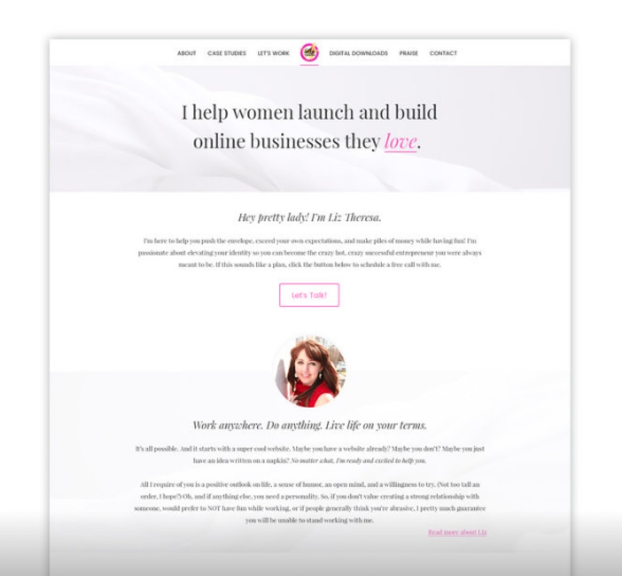 A great web design by Oddley Creative, Minneapolis, MN: 