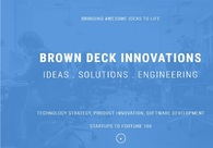 A great web design by Brown Deck Innovations, Los Altos, CA: 