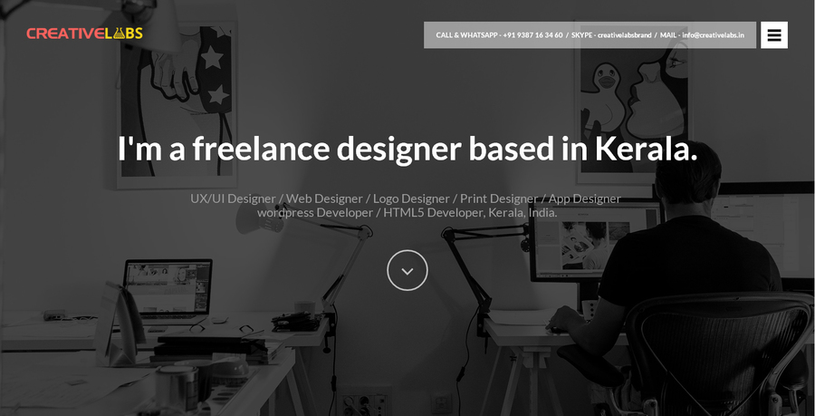 A great web design by creativelabs, India, UT: 