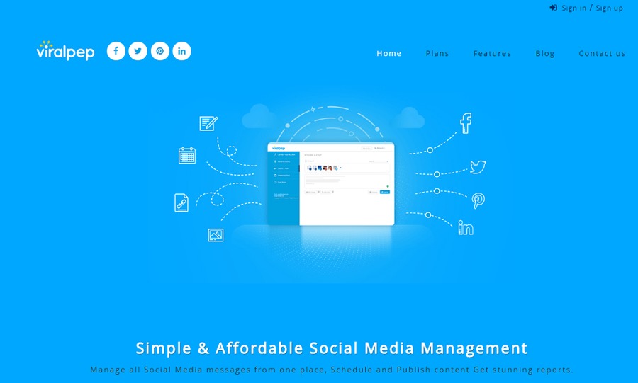 A great web design by Viralpep, Mississauga, Canada: 